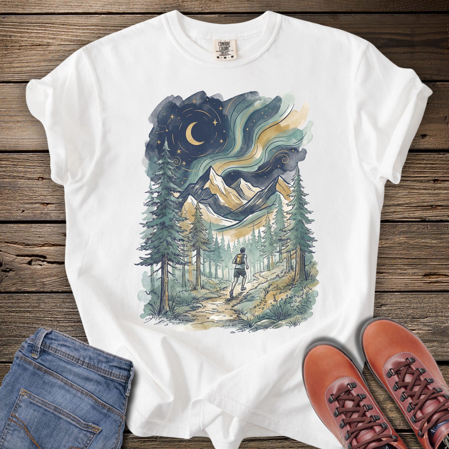 Mountain Forest Hiker T-Shirt