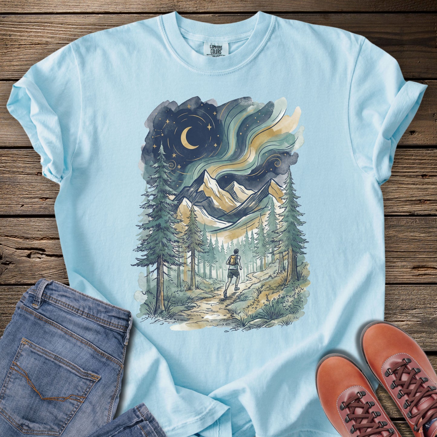 Mountain Forest Hiker T-Shirt