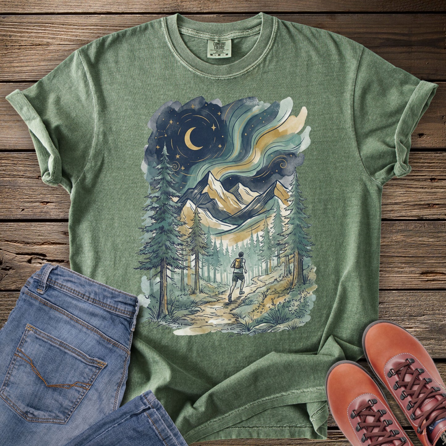 Mountain Forest Hiker T-Shirt