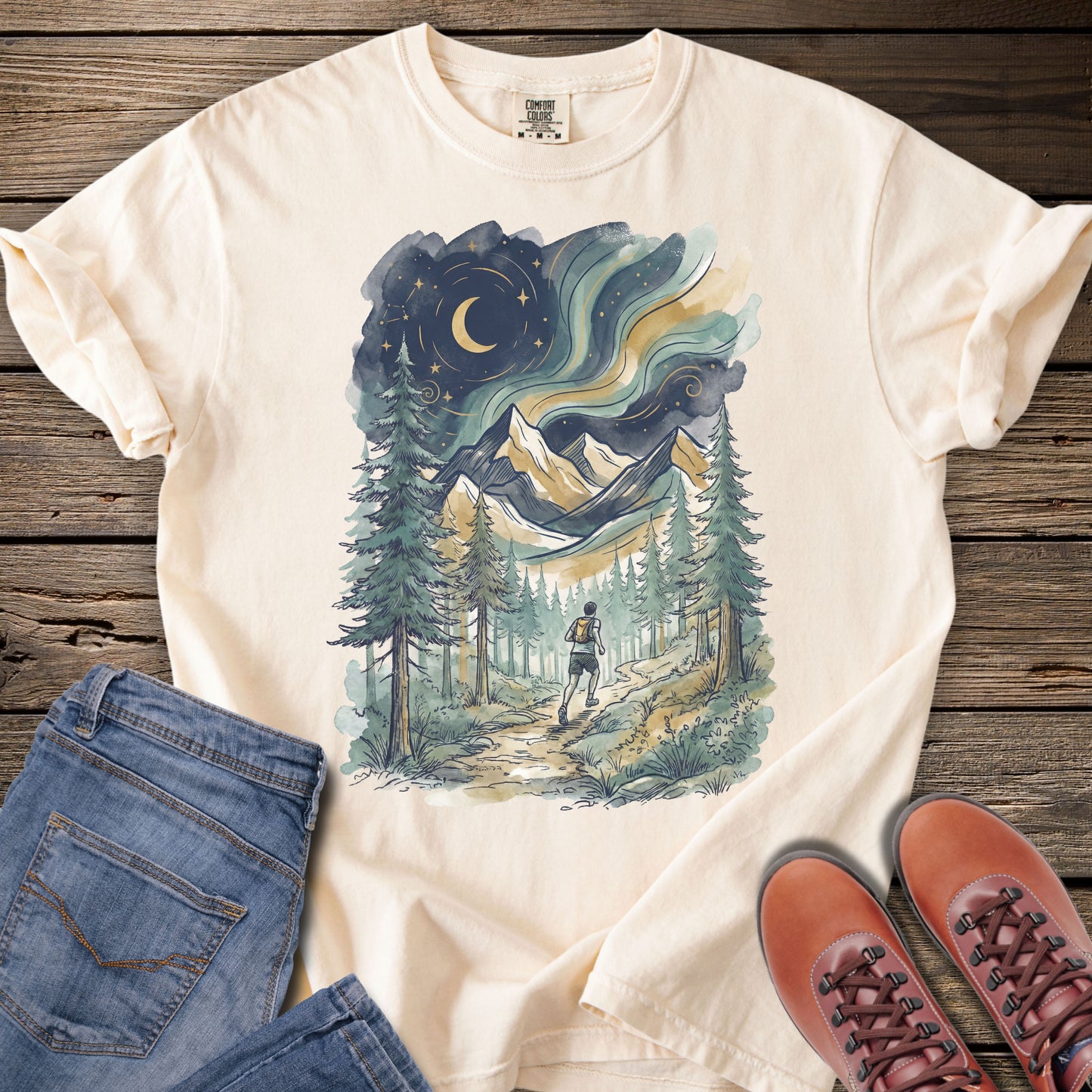 Mountain Forest Hiker T-Shirt