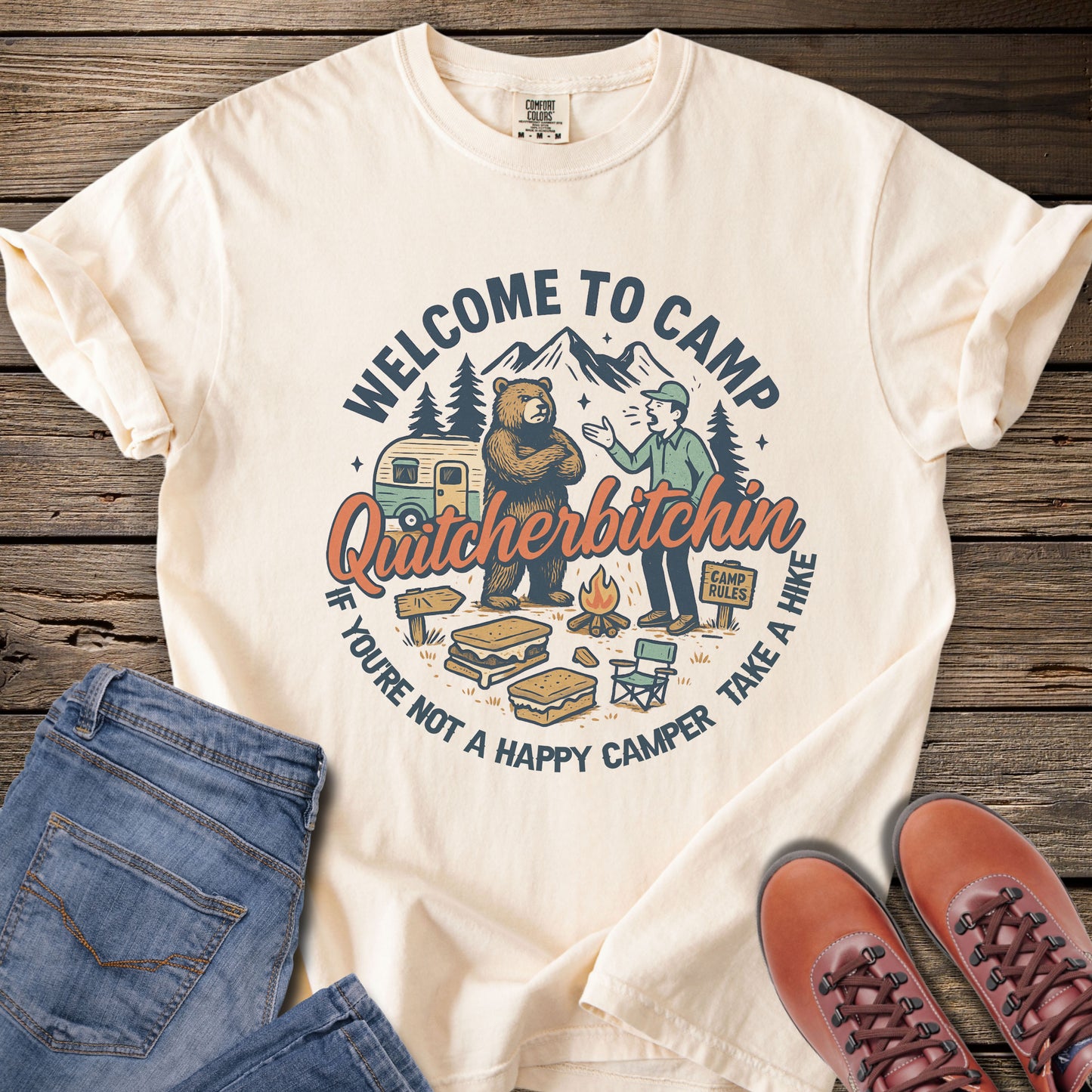 Camp Quitcherbitchin T-Shirt