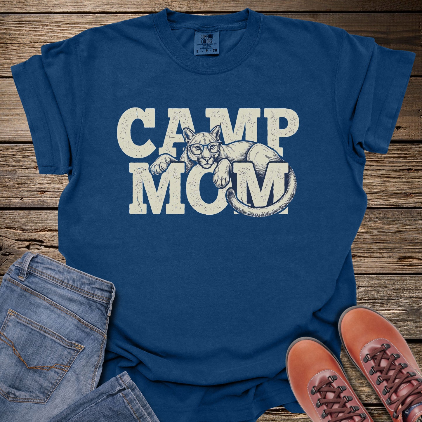 Camp Mom Cougar T-Shirt