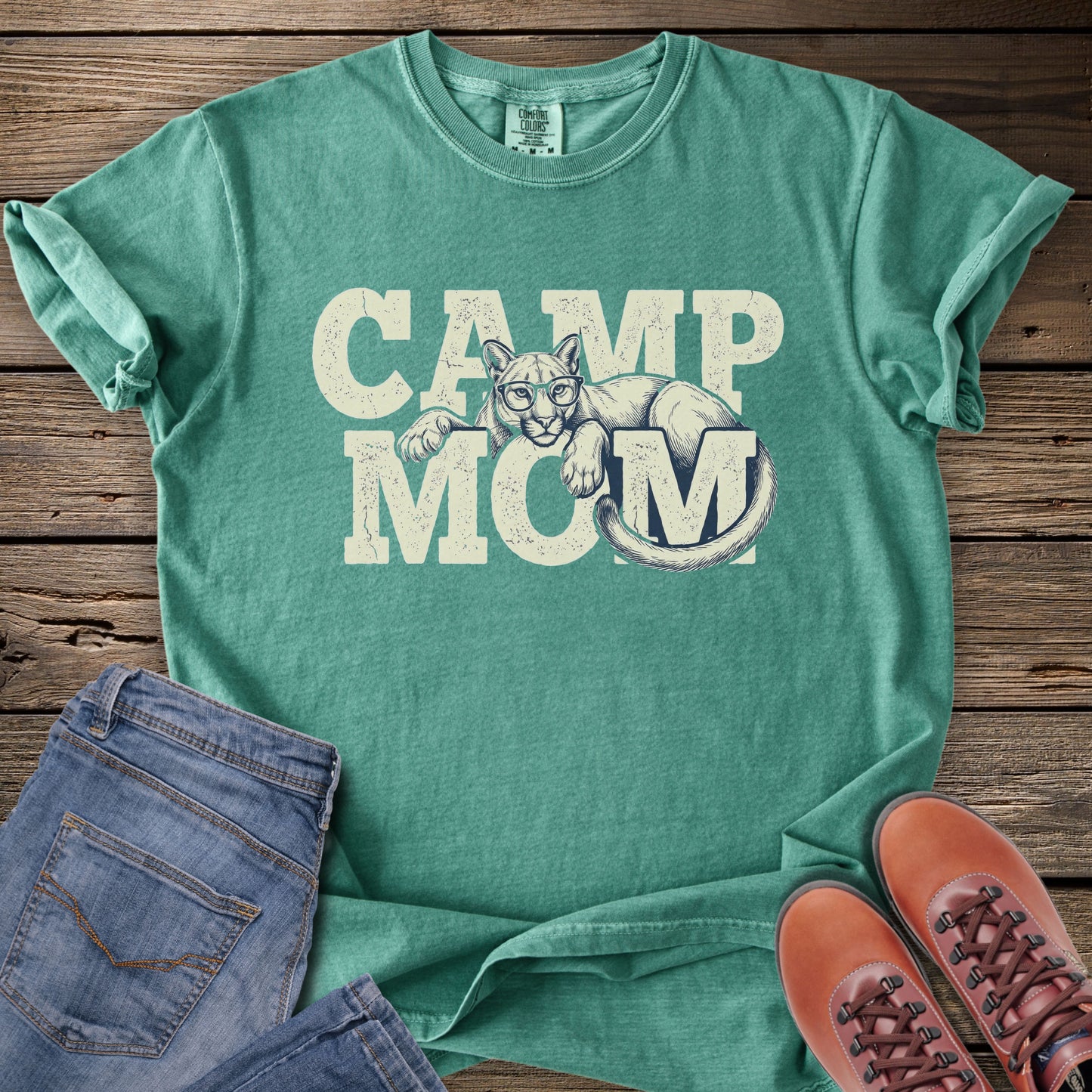 Camp Mom Cougar T-Shirt