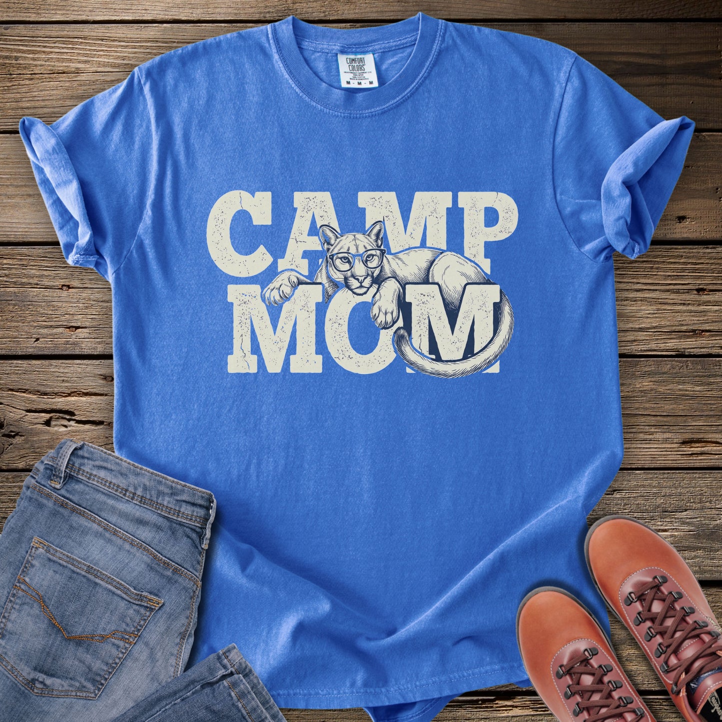 Camp Mom Cougar T-Shirt