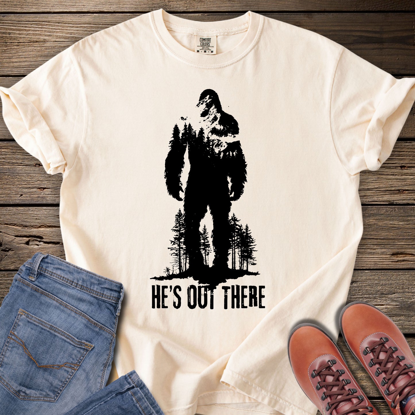 He's Out There T-Shirt