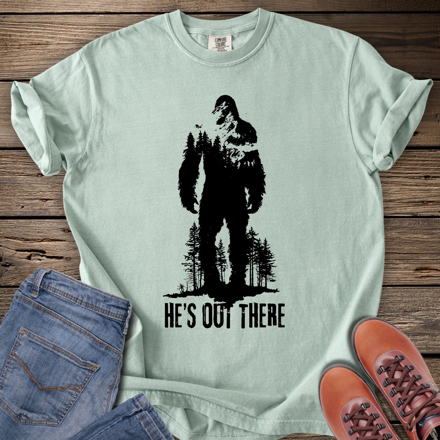 He's Out There T-Shirt