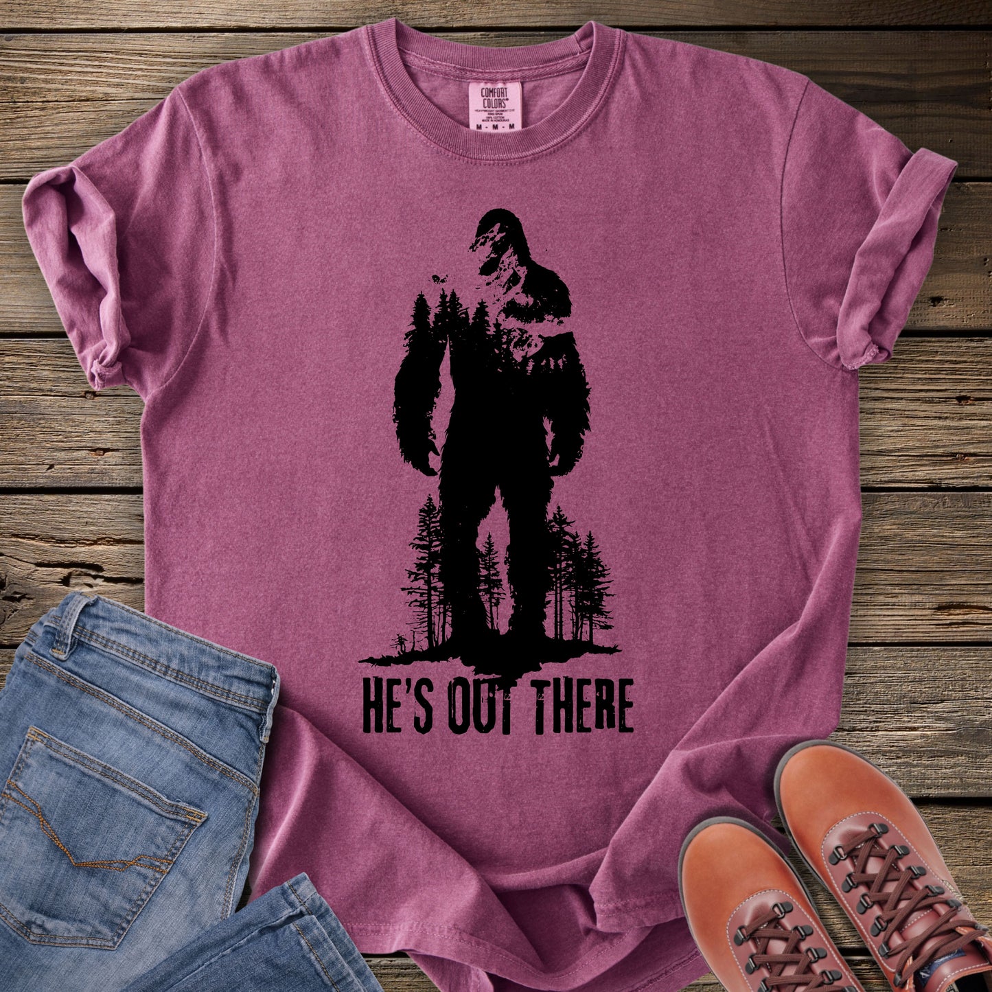 He's Out There T-Shirt