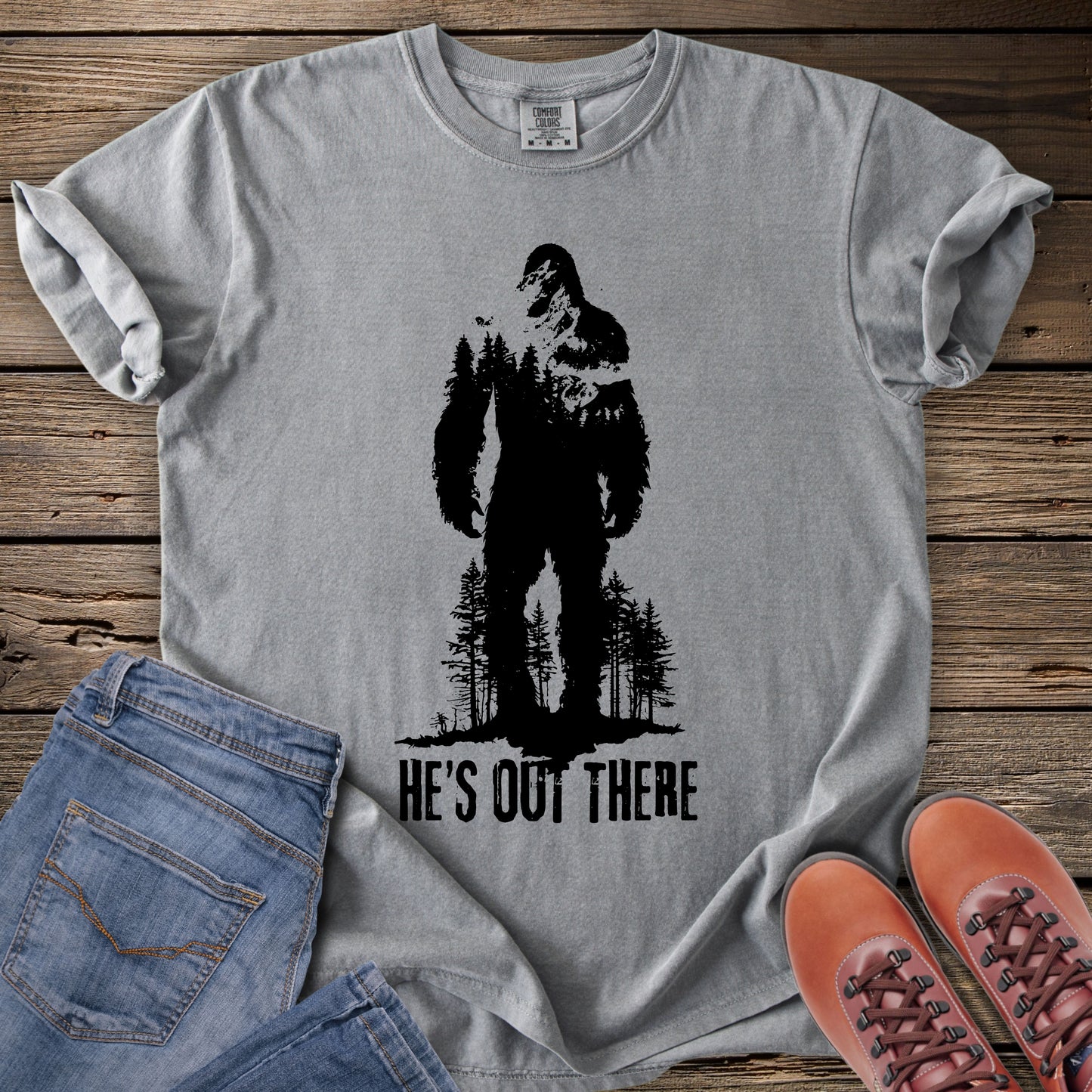 He's Out There T-Shirt