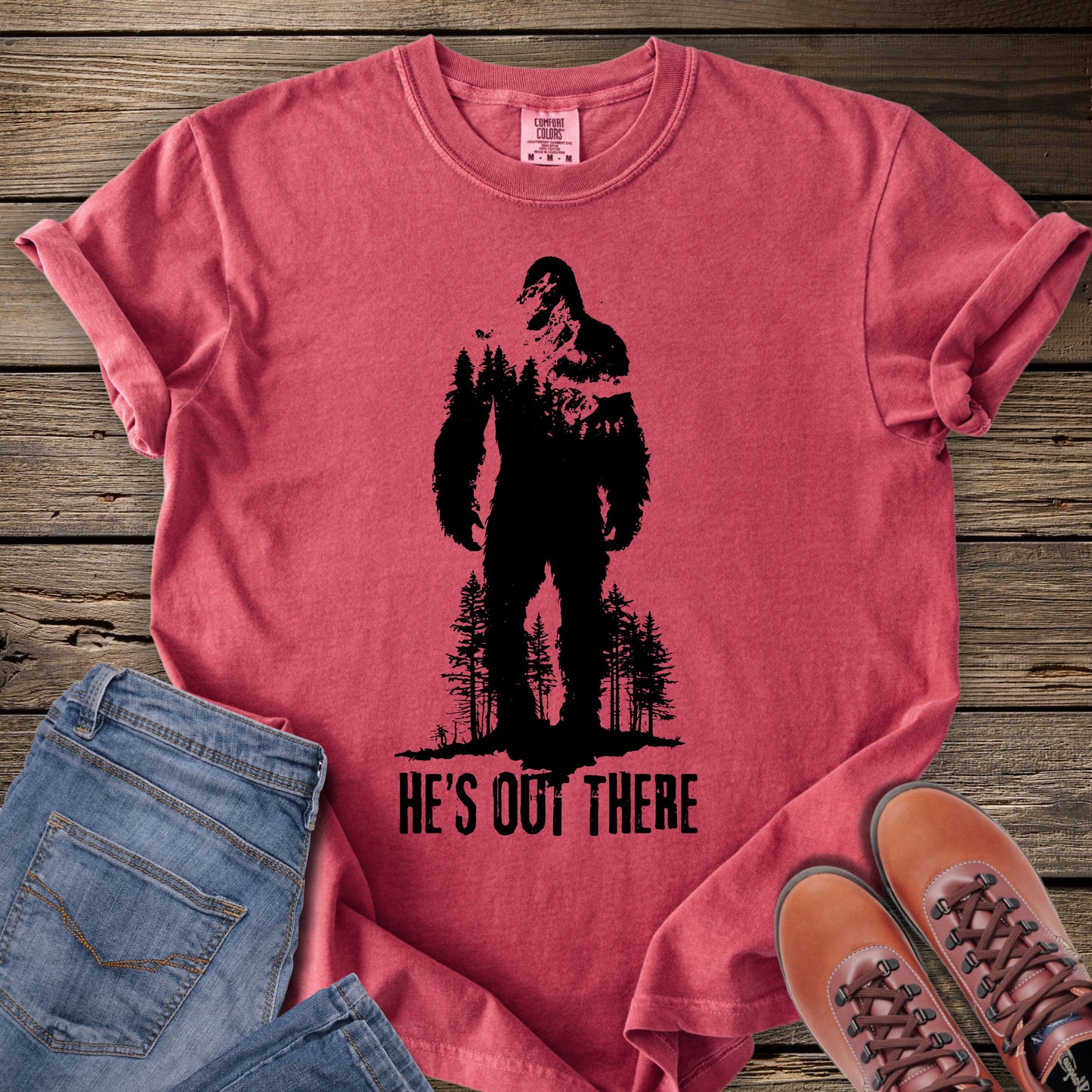 He's Out There T-Shirt