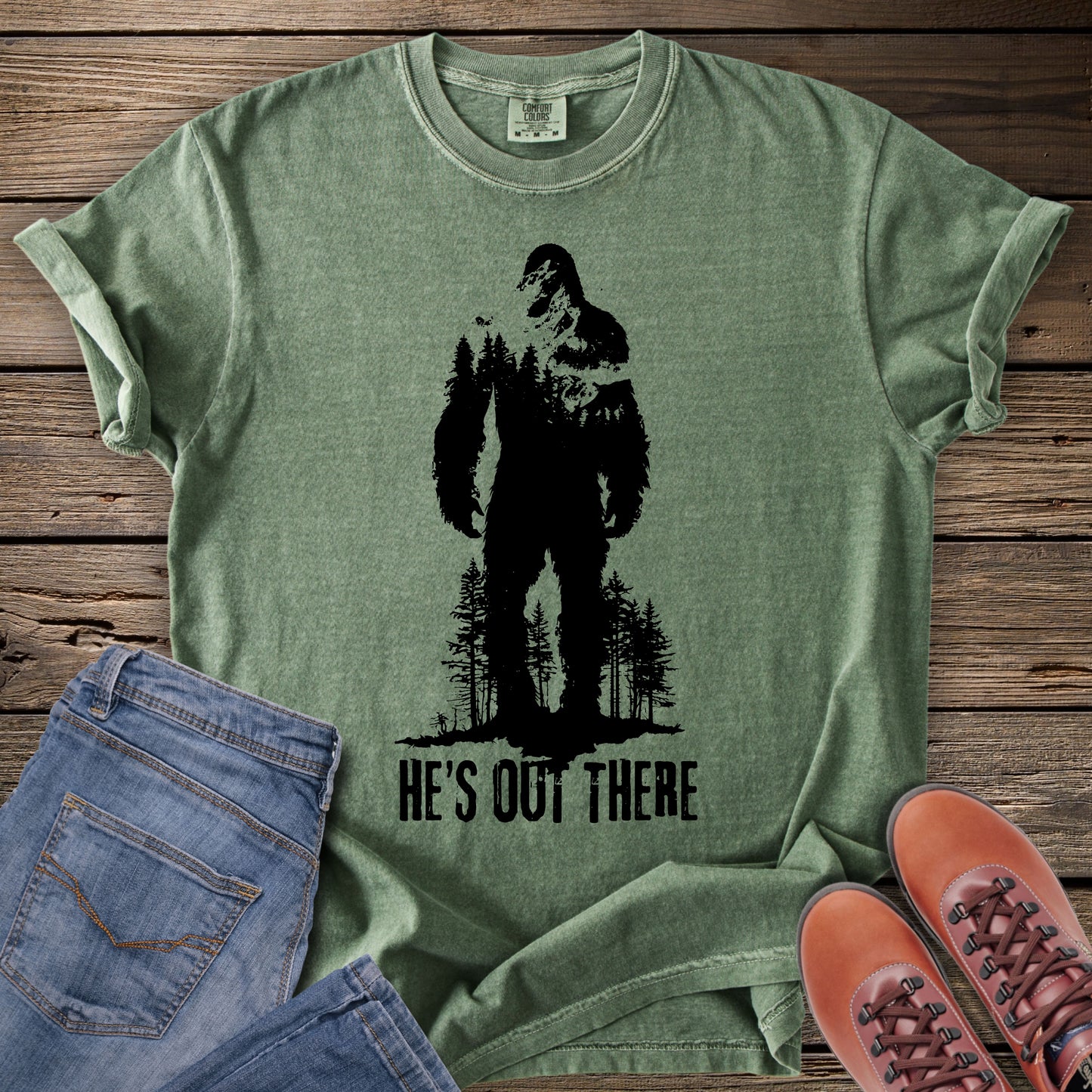 He's Out There T-Shirt