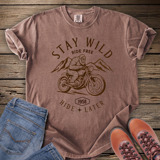 Stay Wild Motorcycle T-Shirt