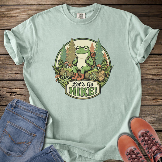 Let's Go Hike! Frog T-Shirt