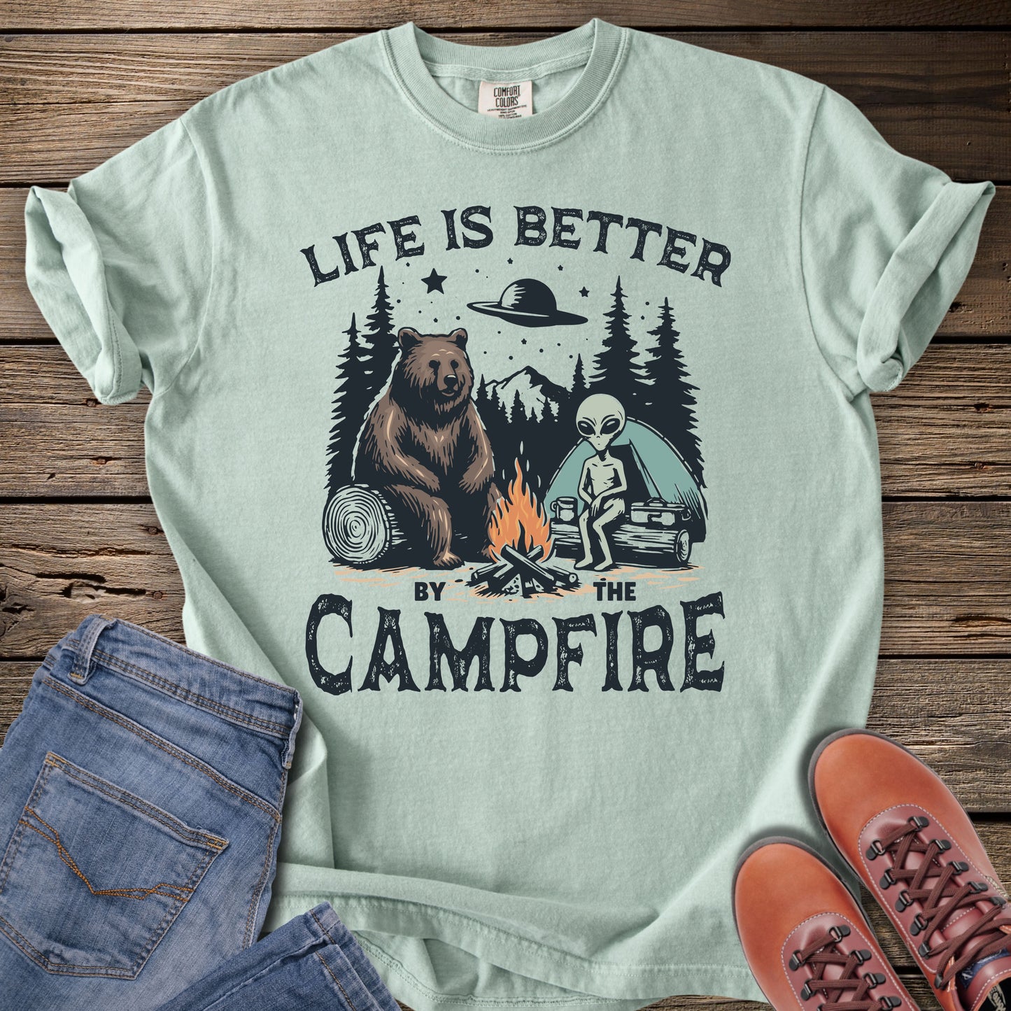 Life Is Better by the Campfire T-Shirt