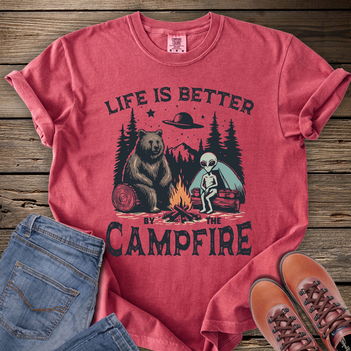 Life Is Better by the Campfire T-Shirt