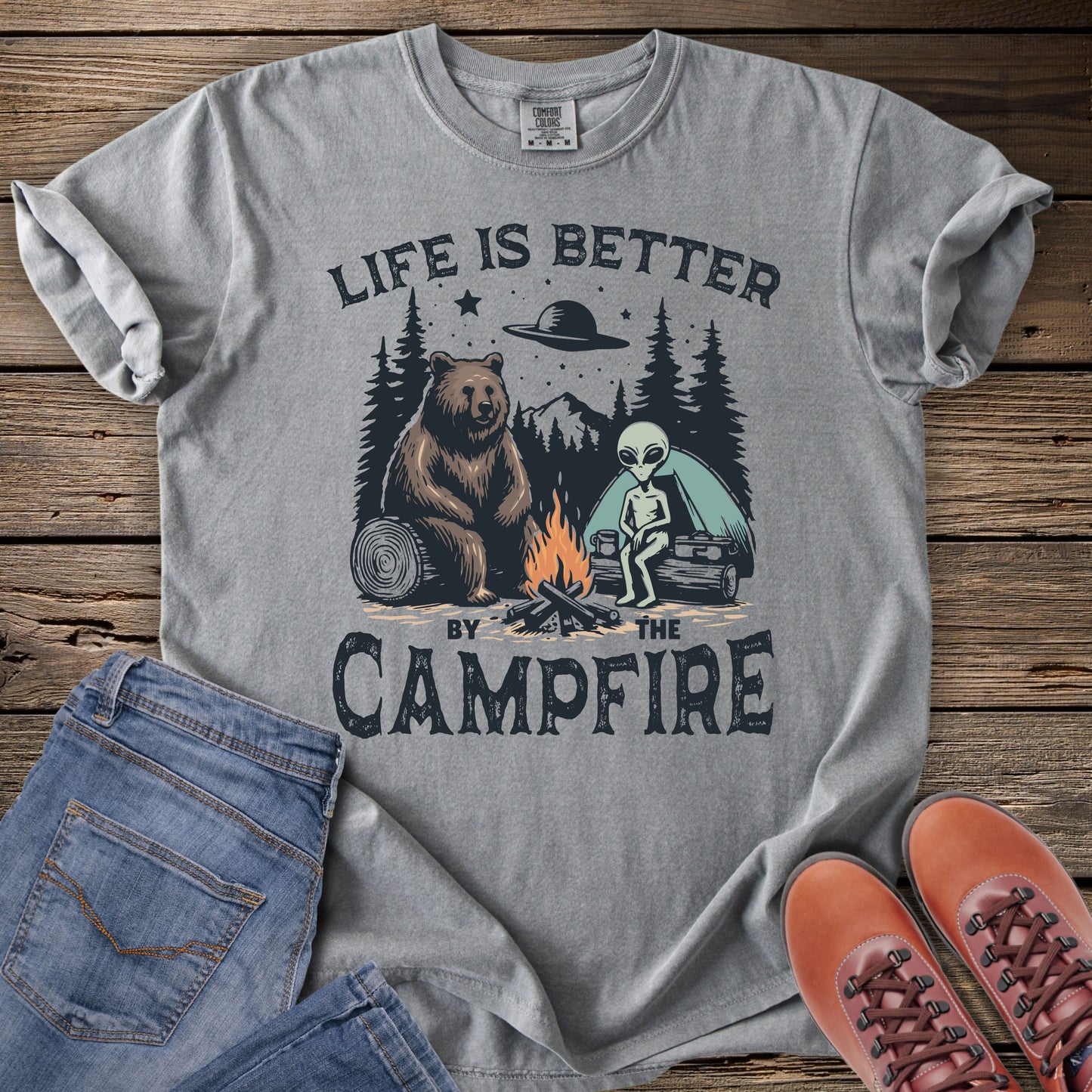 Life Is Better by the Campfire T-Shirt