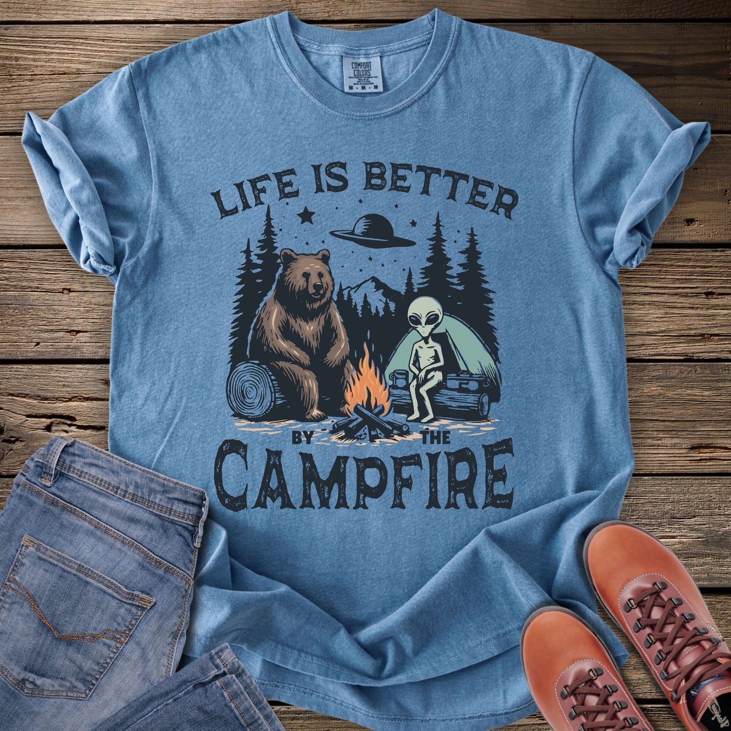 Life Is Better by the Campfire T-Shirt