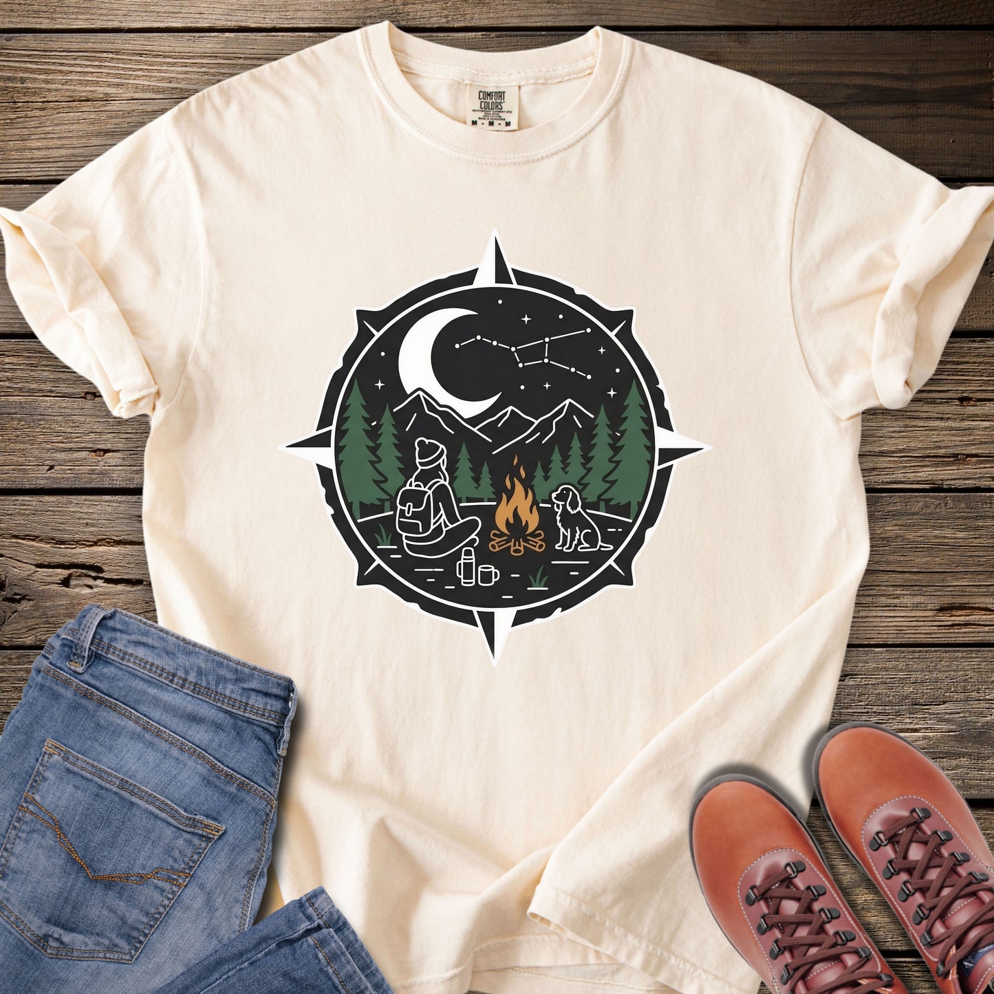 Under the Stars Campfire T-Shirt