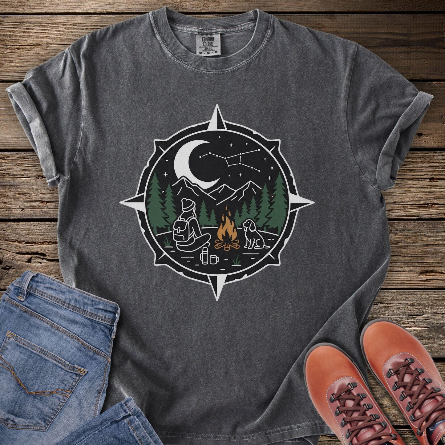 Under the Stars Campfire T-Shirt