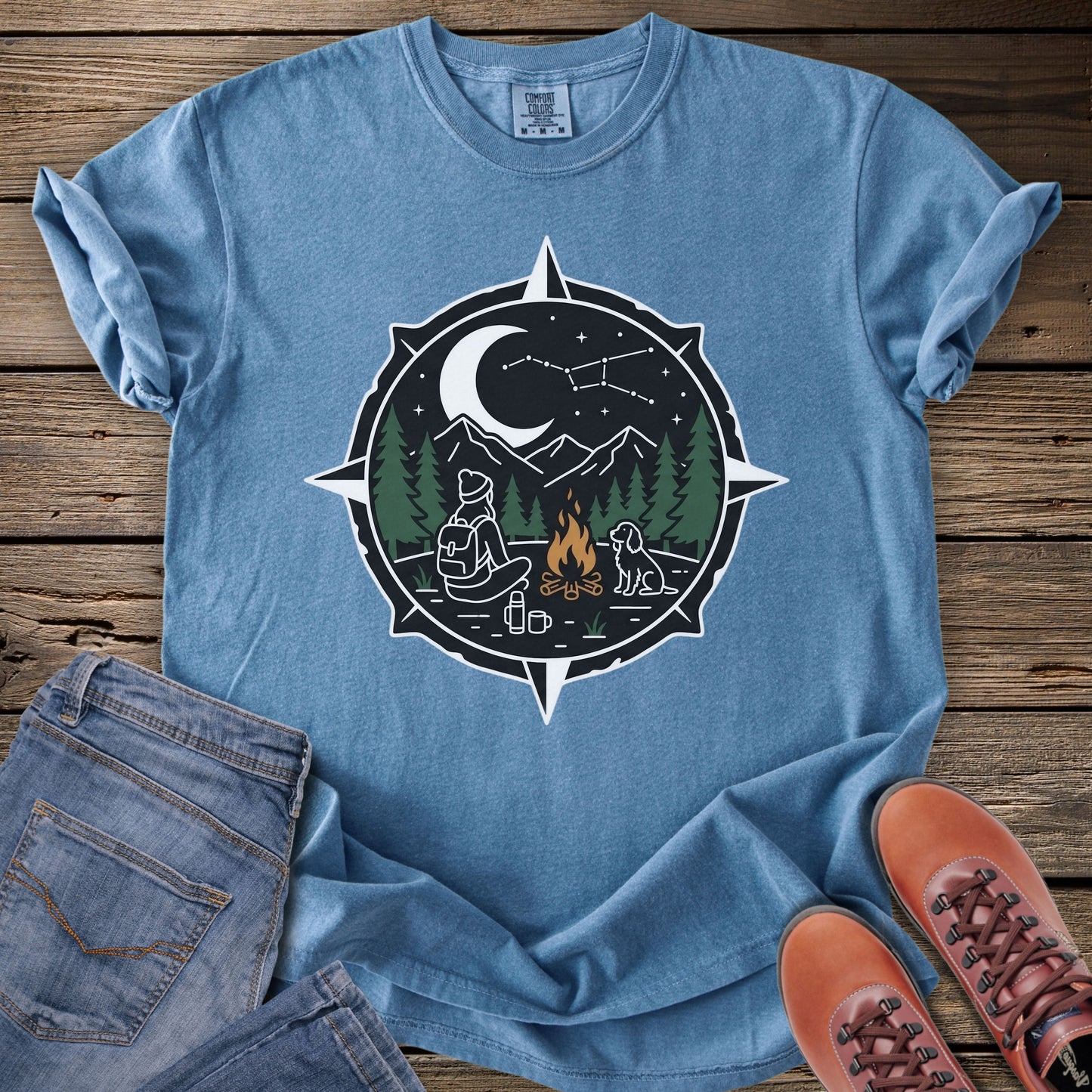 Under the Stars Campfire T-Shirt