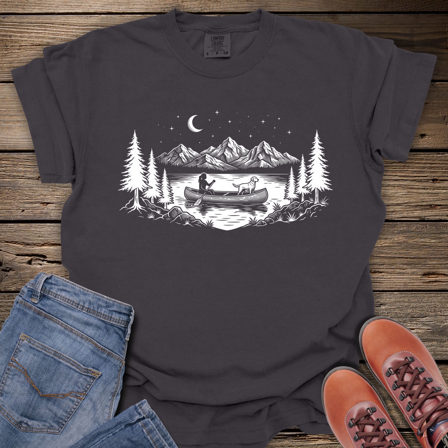Canoe Nights & Quiet Skies T-Shirt