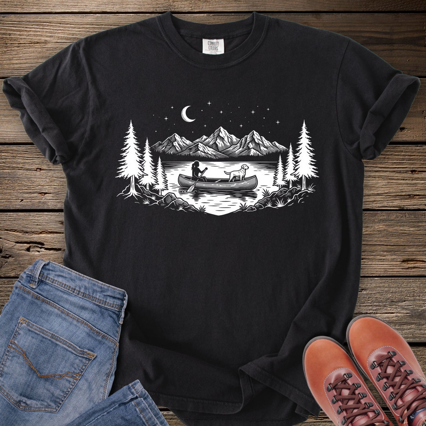 Canoe Nights & Quiet Skies T-Shirt
