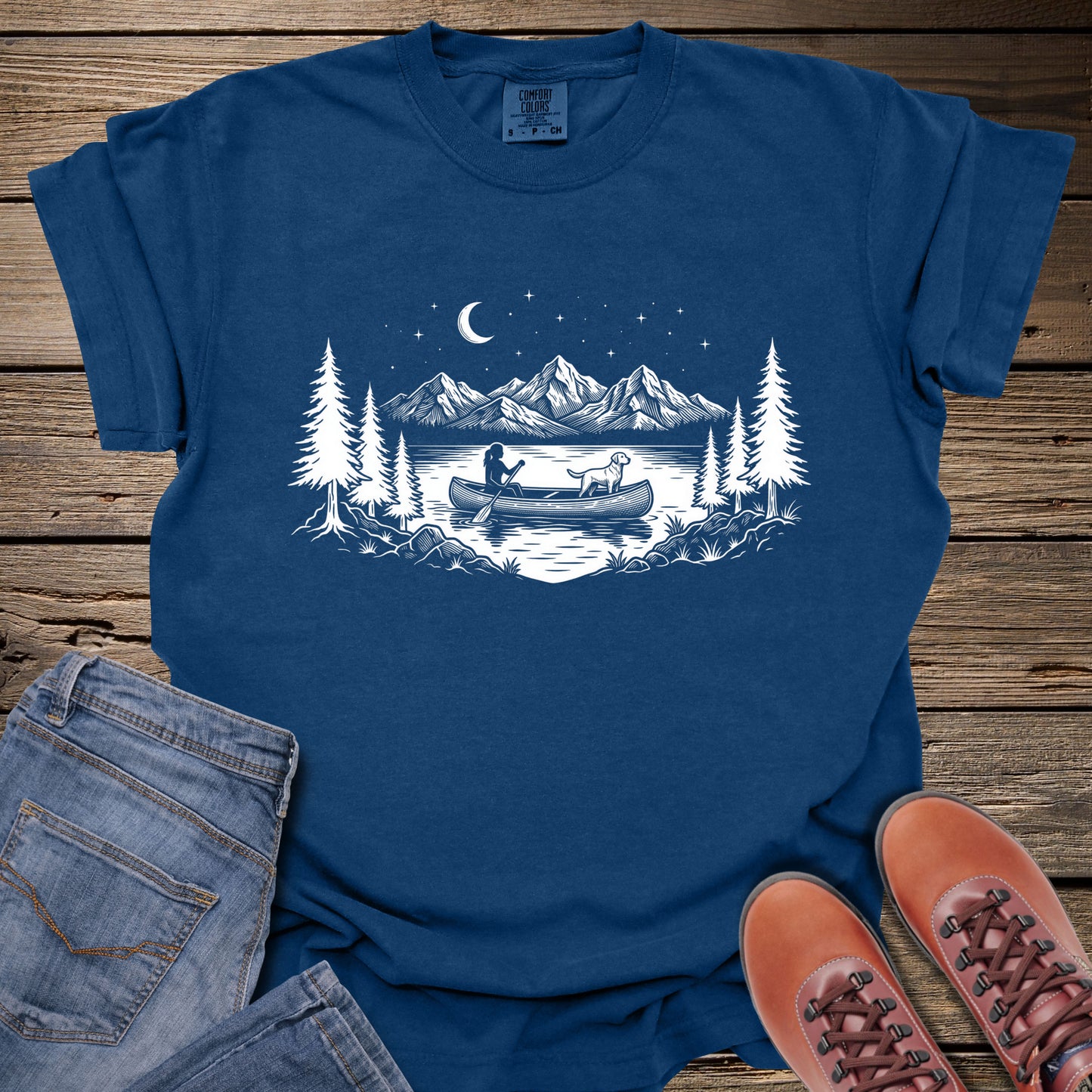 Canoe Nights & Quiet Skies T-Shirt