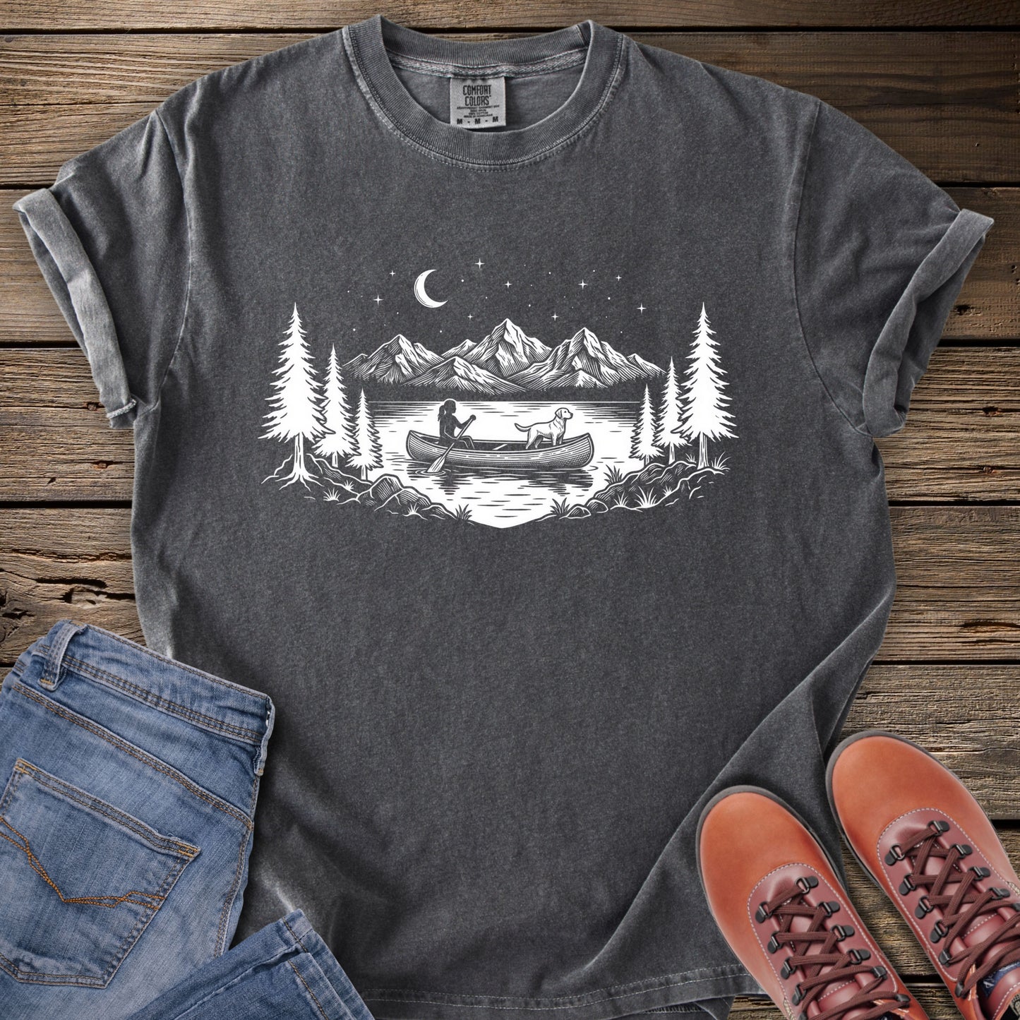 Canoe Nights & Quiet Skies T-Shirt