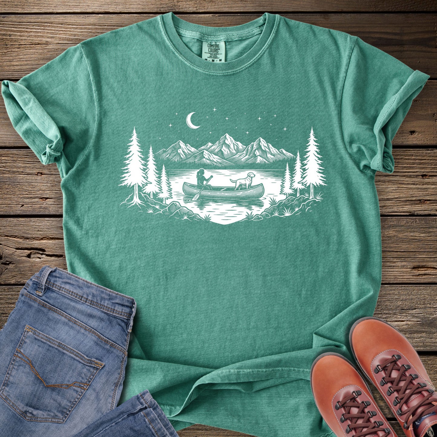 Canoe Nights & Quiet Skies T-Shirt