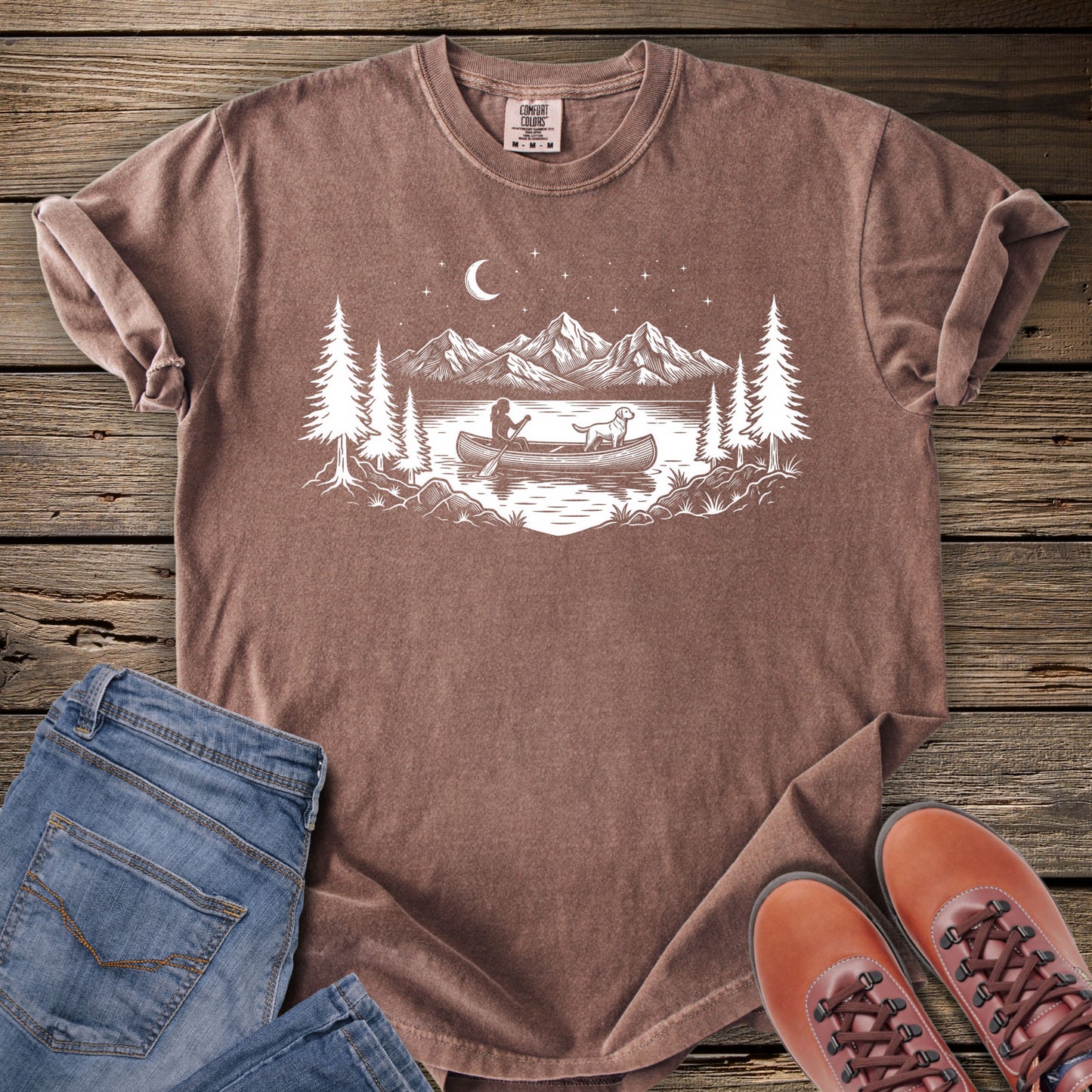 Canoe Nights & Quiet Skies T-Shirt