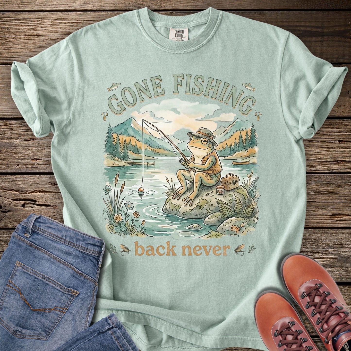 Gone Fishing T-Shirt