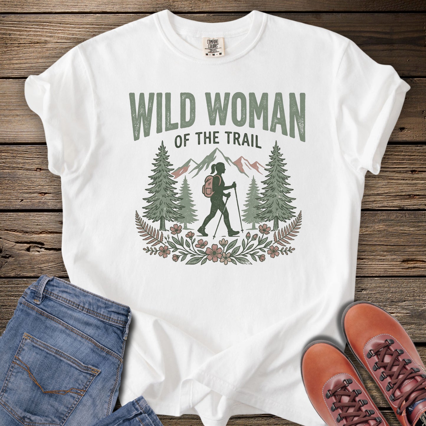 Wild Woman of the Trail T-Shirt