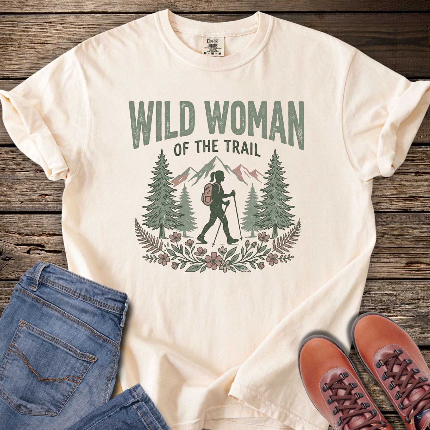 Wild Woman of the Trail T-Shirt