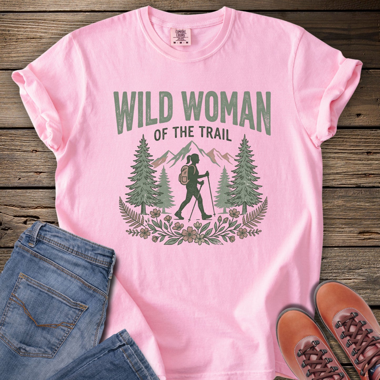 Wild Woman of the Trail T-Shirt