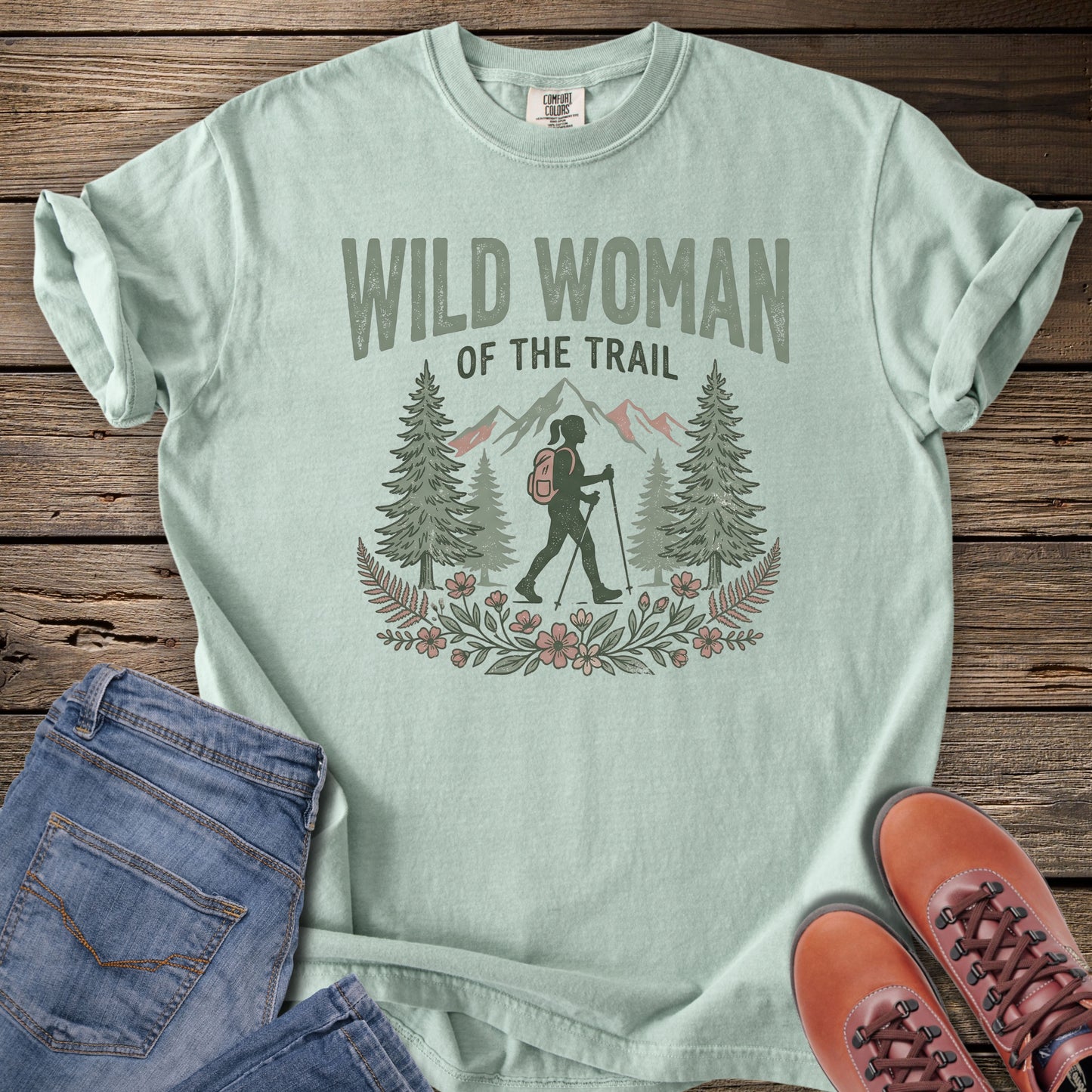 Wild Woman of the Trail T-Shirt