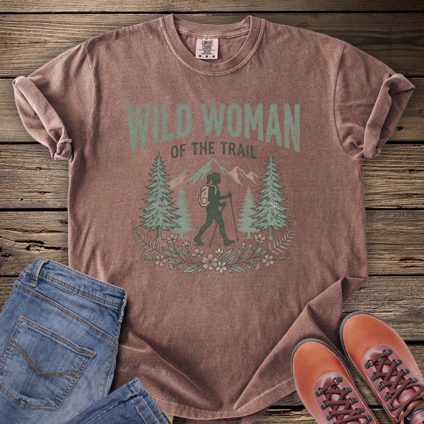 Wild Woman of the Trail T-Shirt