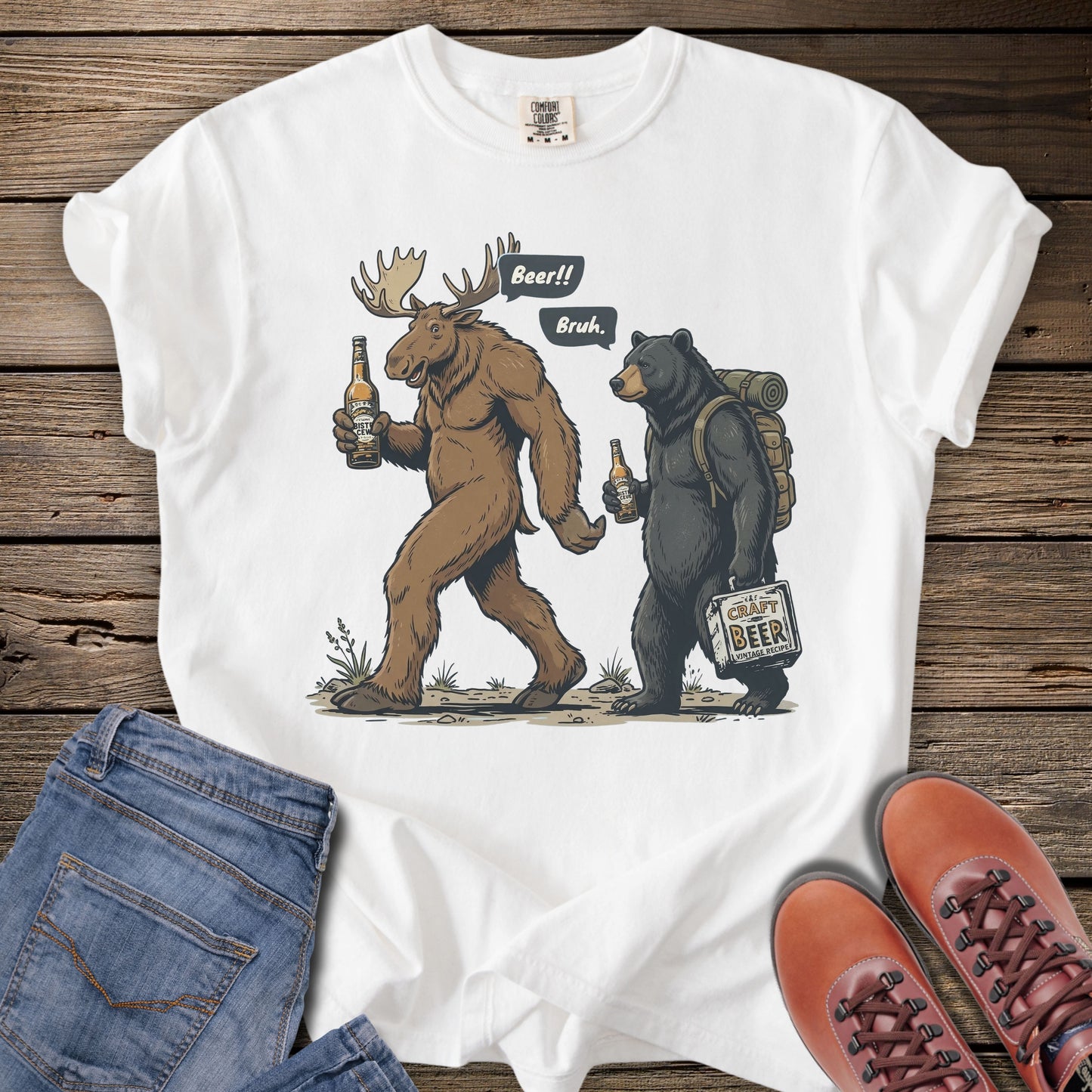 Moose be Beer O'Clock T-Shirt
