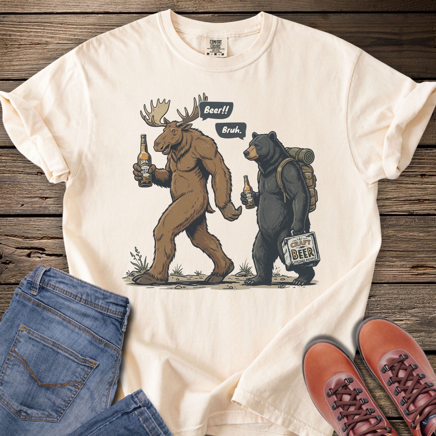 Moose be Beer O'Clock T-Shirt