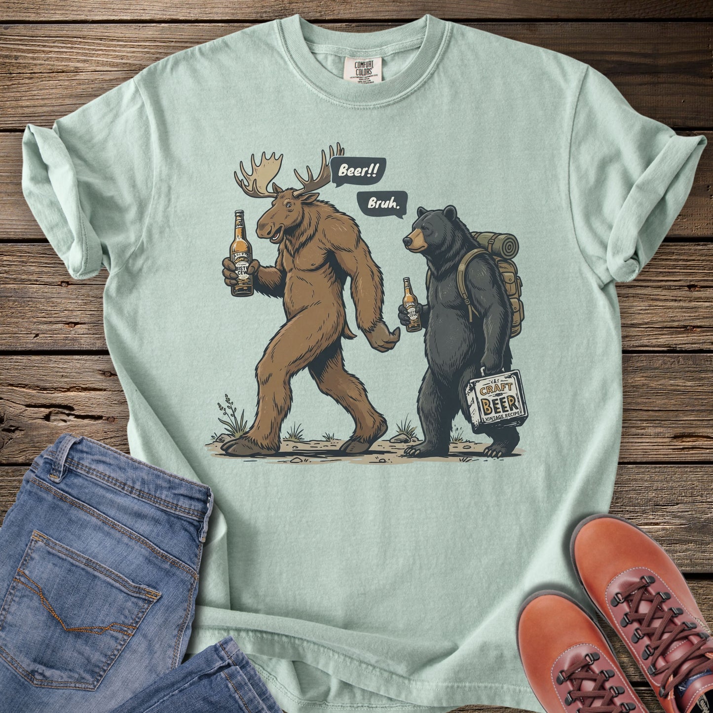 Moose be Beer O'Clock T-Shirt