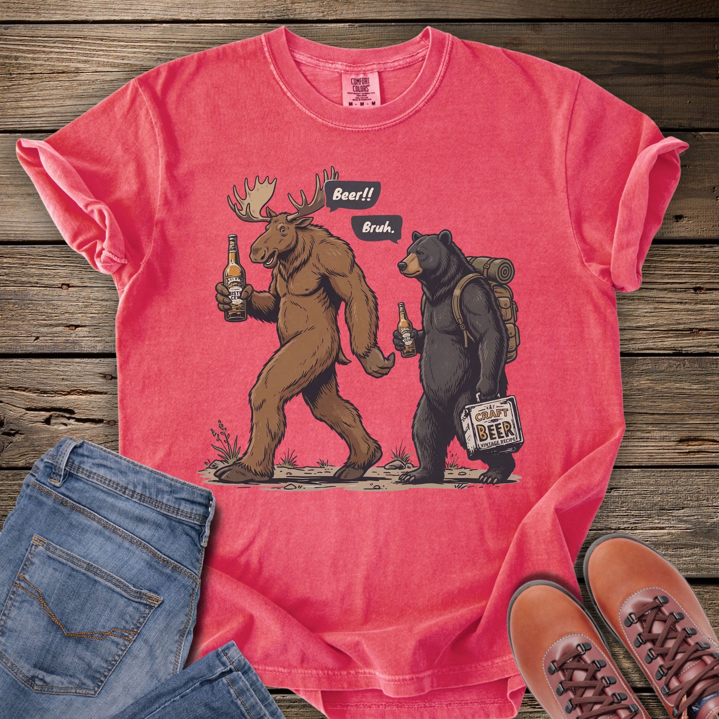 Moose be Beer O'Clock T-Shirt