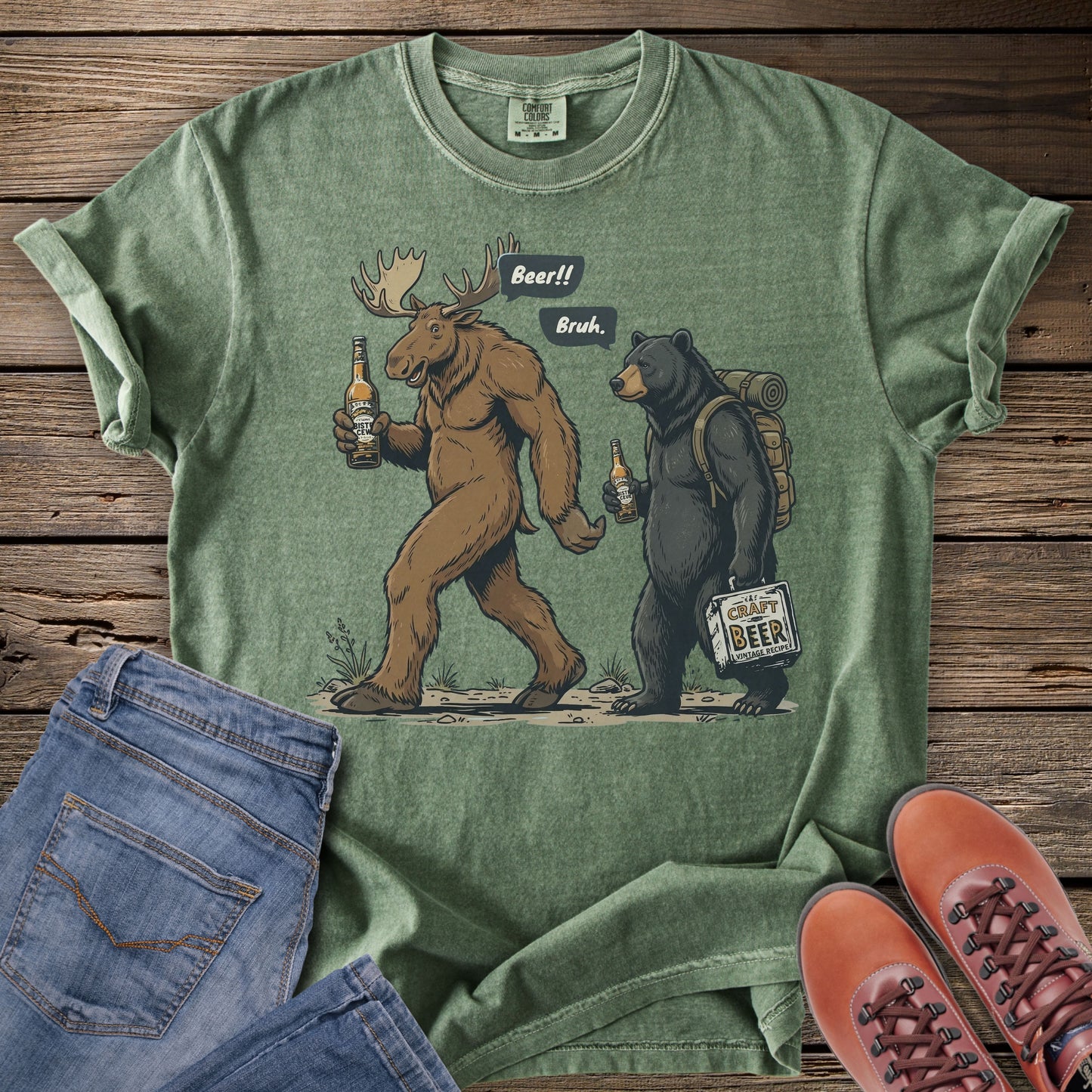 Moose be Beer O'Clock T-Shirt
