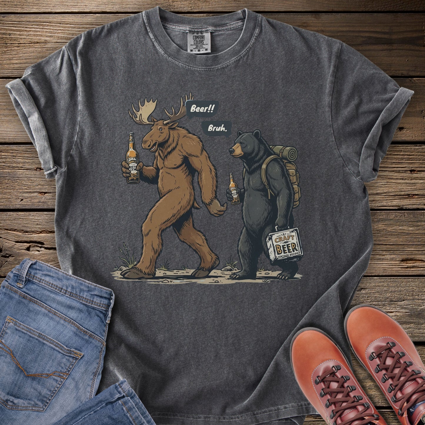 Moose be Beer O'Clock T-Shirt