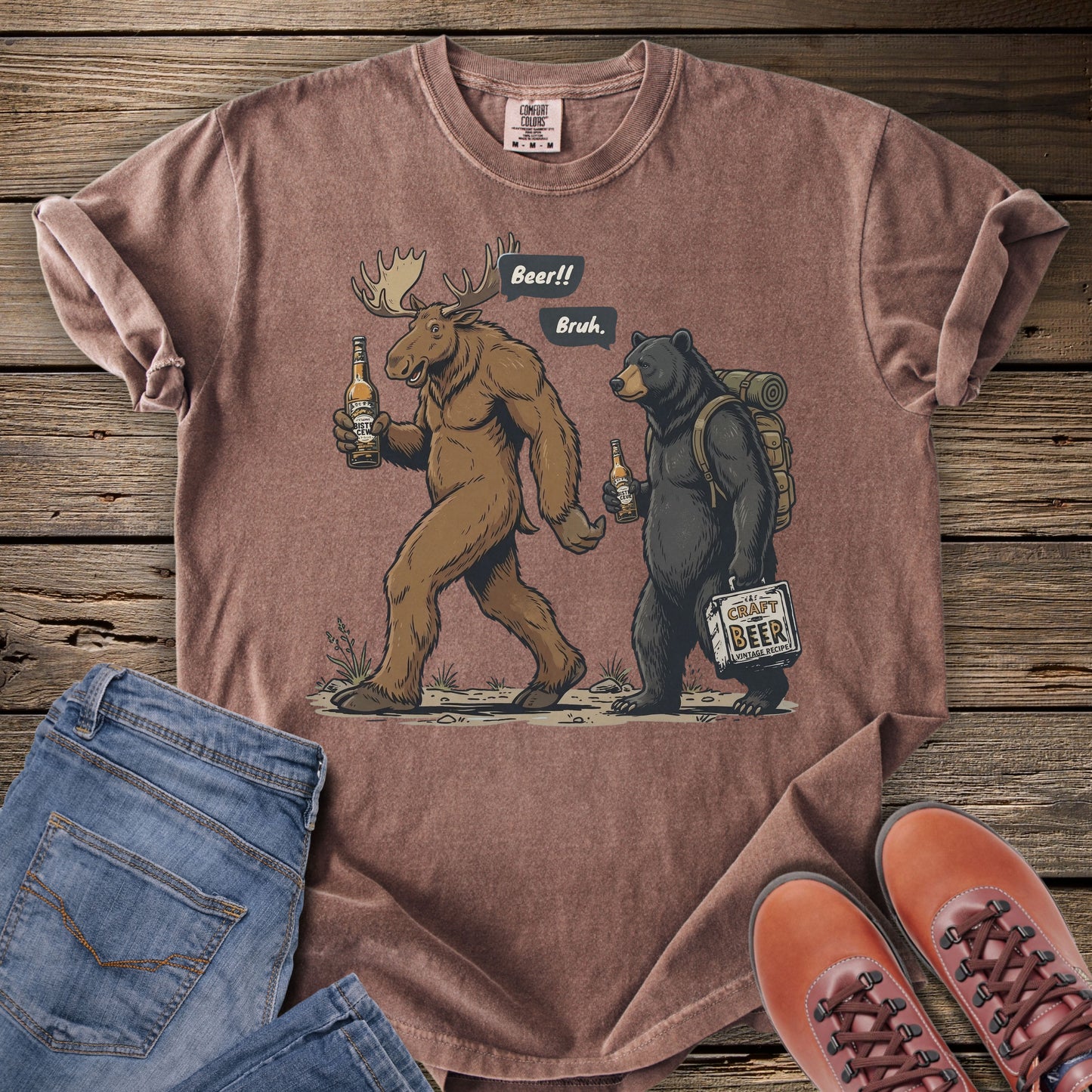 Moose be Beer O'Clock T-Shirt