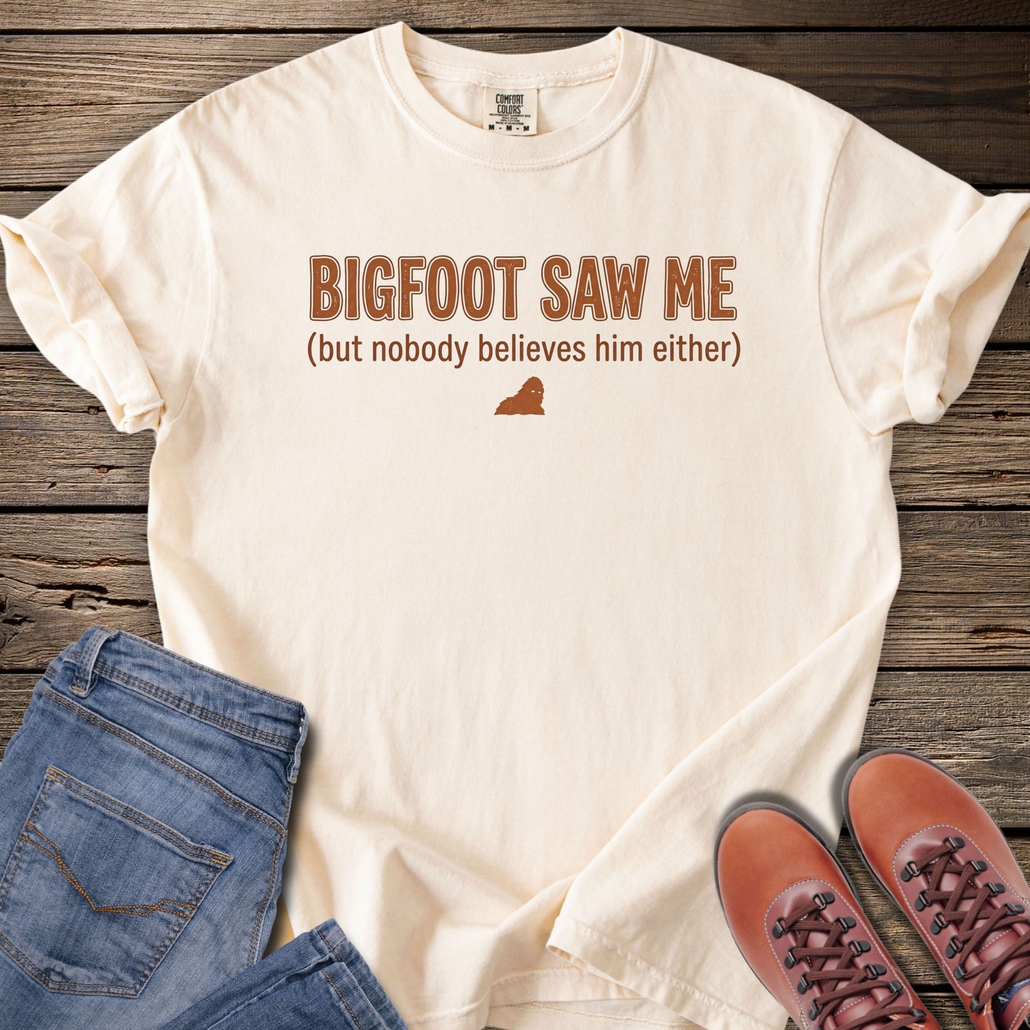 Bigfoot Saw Me T-Shirt