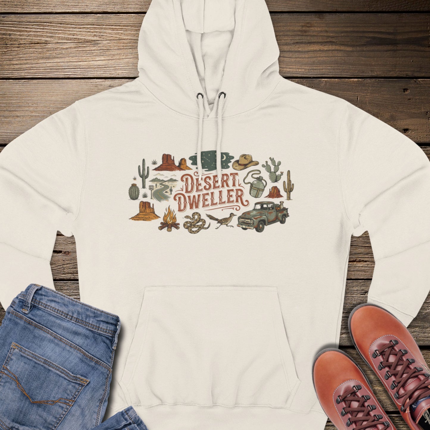 Desert Dweller Premium Hoodie