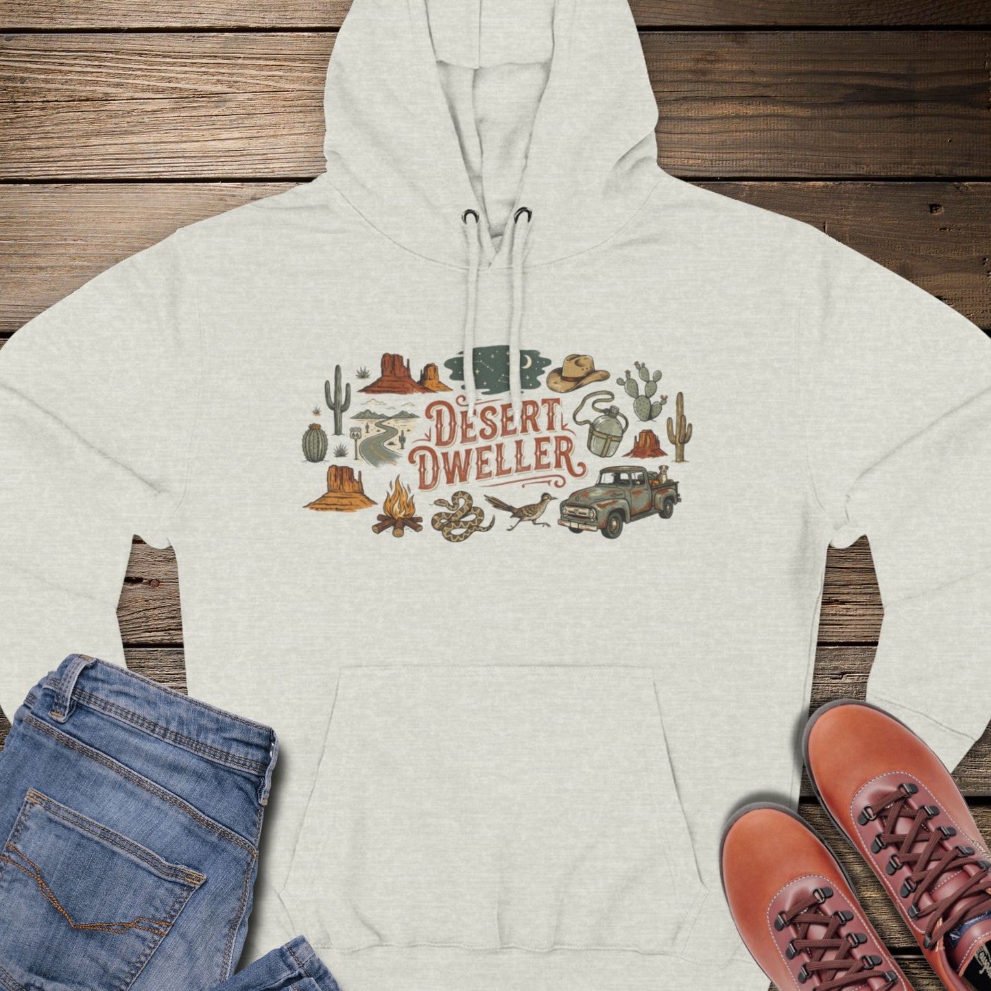 Desert Dweller Premium Hoodie