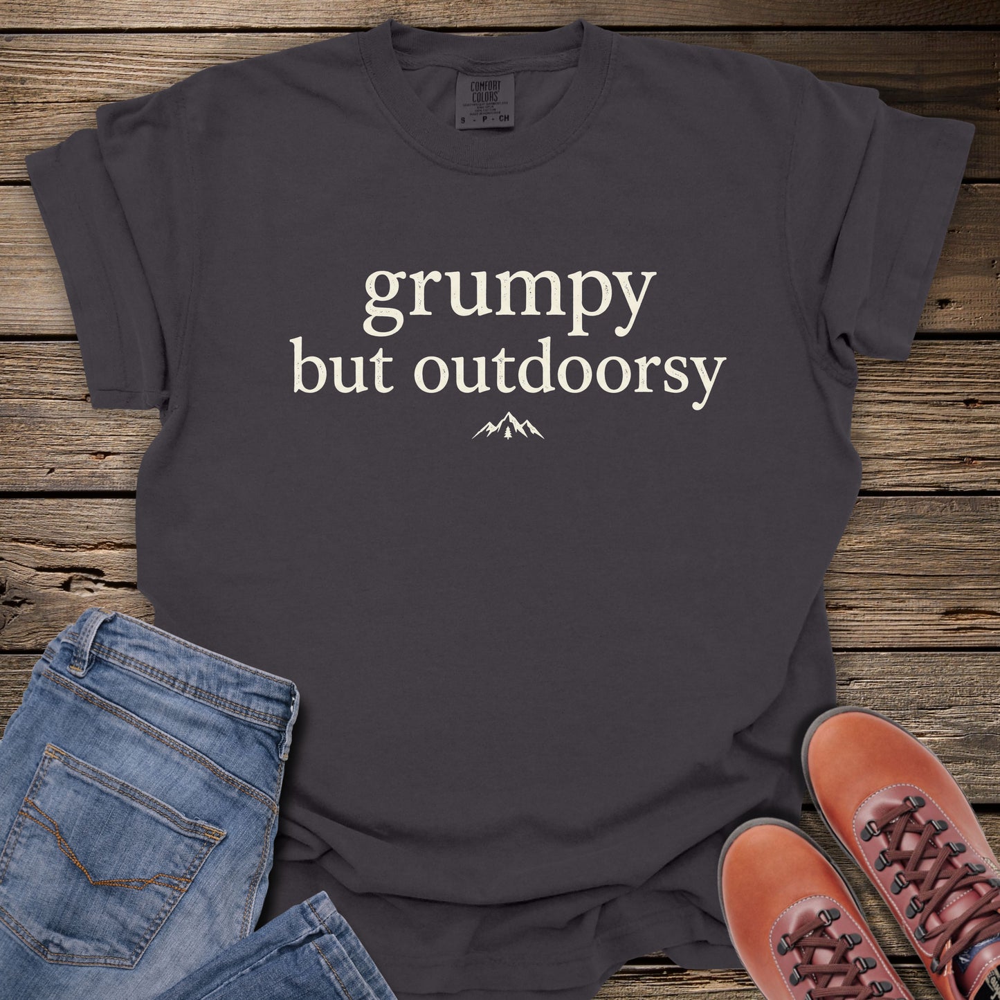 Grumpy But Outdoorsy T-Shirt