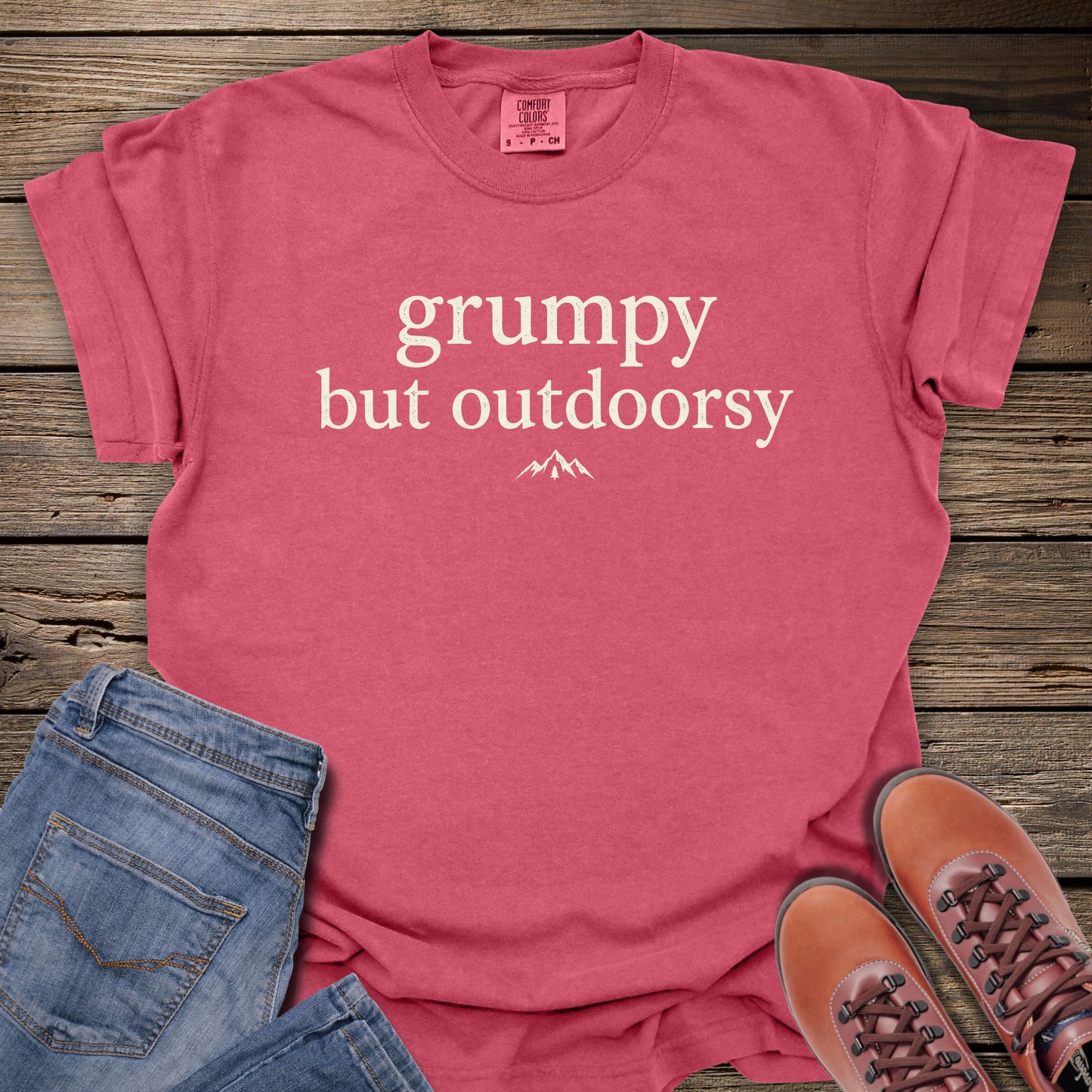 Grumpy But Outdoorsy T-Shirt