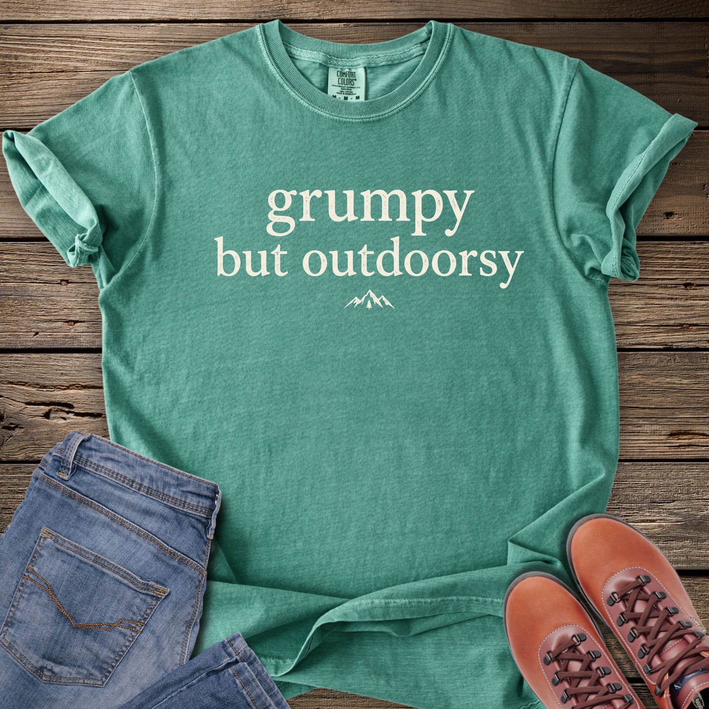 Grumpy But Outdoorsy T-Shirt