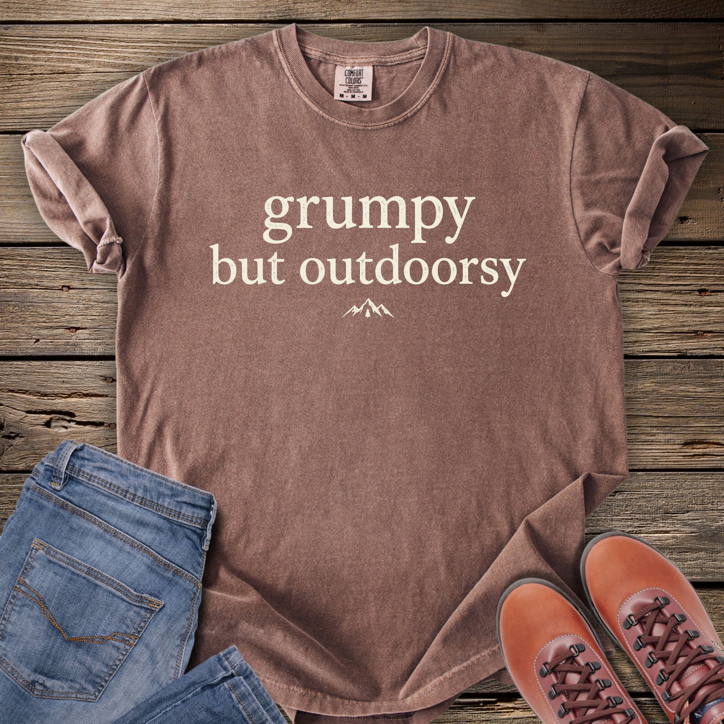 Grumpy But Outdoorsy T-Shirt