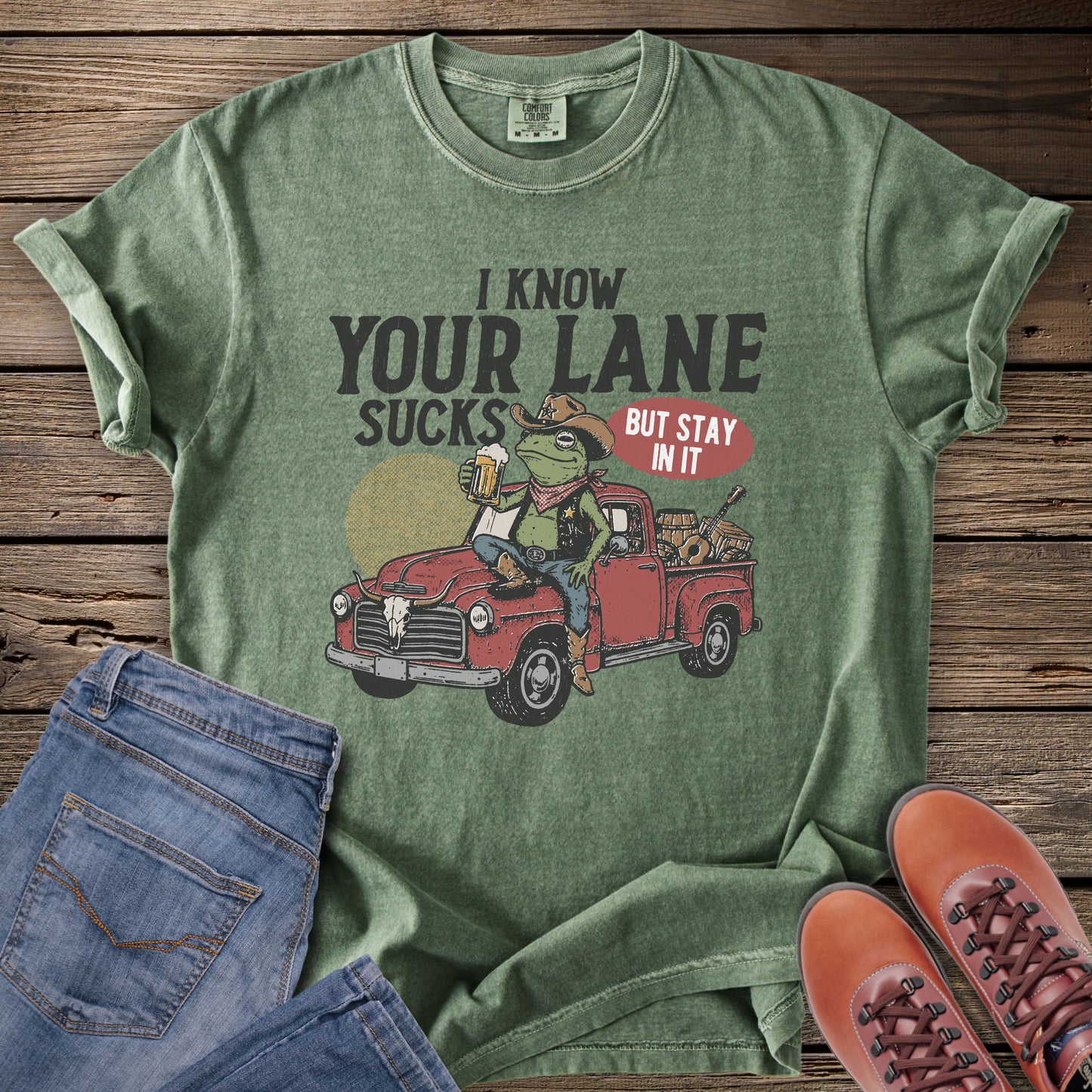 I Know Your Lane Sucks But Stay In It T-Shirt